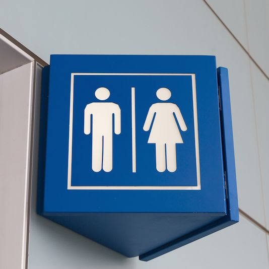 Clean Separate Washrooms for Boys and Girls